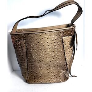 Le Miel 3 in 1 Ostrich Bag Set NWT Tote Handbag dust bag